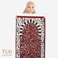 Sejadah Rawda Medina in Red