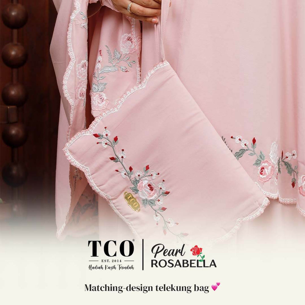 Telekung Pearl Rosabella