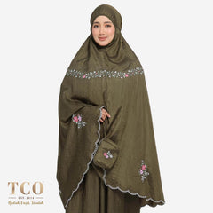 Telekung Travel Wander in Army Green