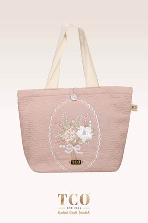 Seri Maya Bag & Mini Sajaddah in Creamy Mocha