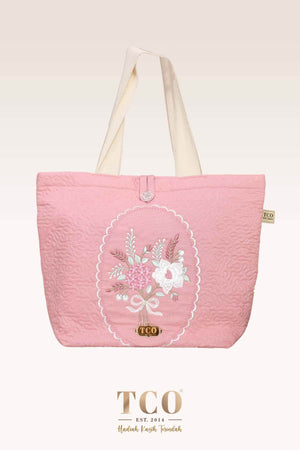 Seri Maya Bag & Mini Sajaddah in Pastel Rose
