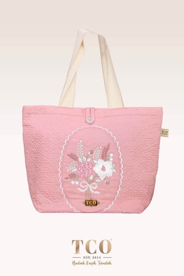Seri Maya Bag & Mini Sajaddah in Pastel Rose