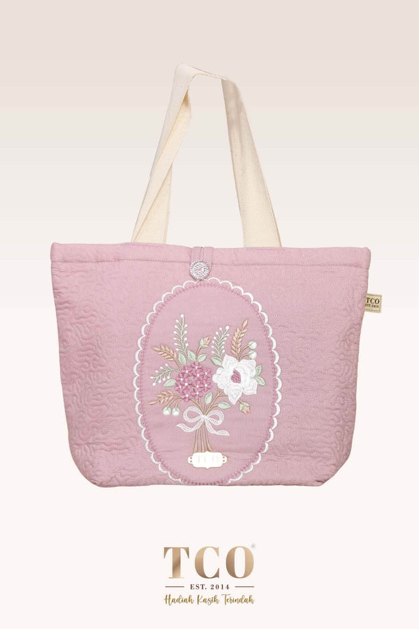 Seri Maya Bag & Mini Sajaddah in Plum Mauve