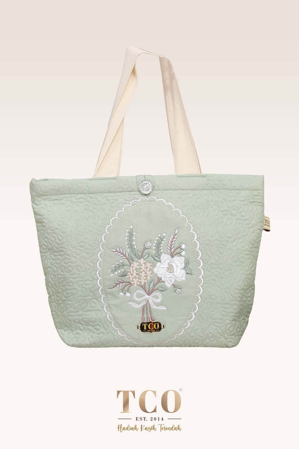Seri Maya Bag & Mini Sajaddah in Serene Green