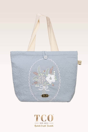 Seri Maya Bag & Mini Sajaddah in Smoky Bluish