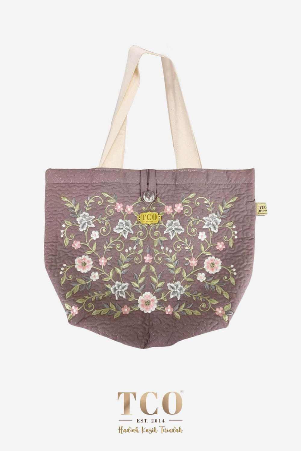 Seri Nilam Bag & Mini Sajaddah in Mellow Mauve