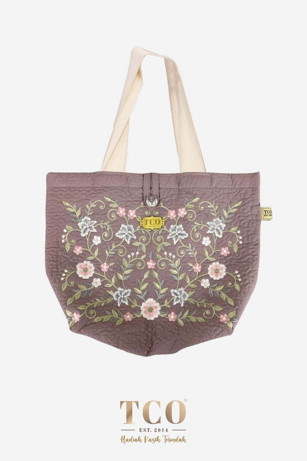 Seri Nilam Bag & Mini Sajaddah in Mellow Mauve