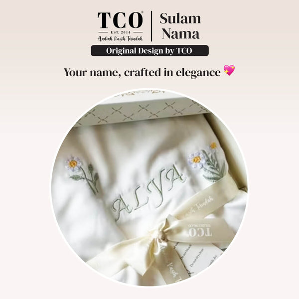 [ADD-ON] TCO Exclusive Name Embroidery