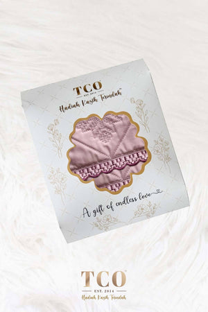 Tatreez Mini Sajaddah in Blush Rose