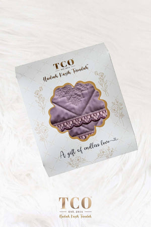 Tatreez Mini Sajaddah in Mellow Mauve