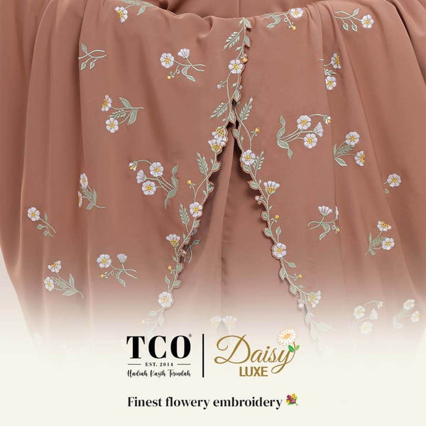 Telekung Daisy Luxe in Hazel Wood