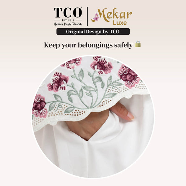 Telekung Mekar Luxe