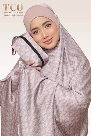 Telekung Travel Ezi Damask