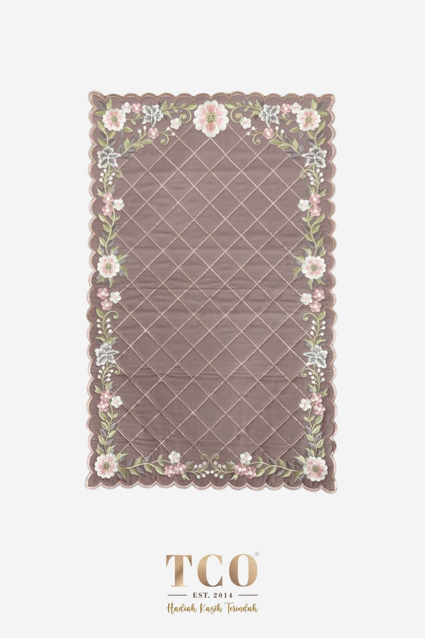 Seri Nilam Bag & Mini Sajaddah in Mellow Mauve