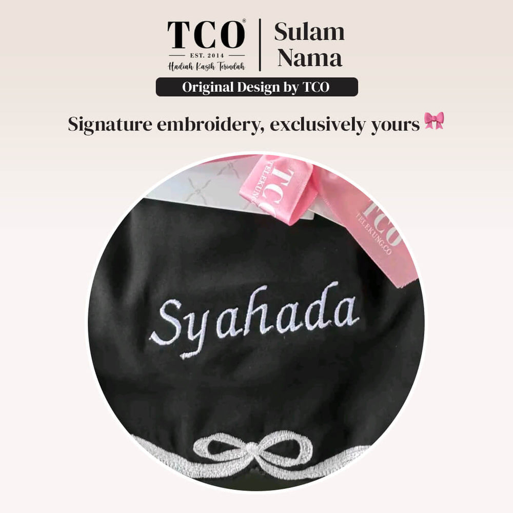 [ADD-ON] TCO Exclusive Name Embroidery