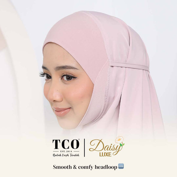 Telekung Daisy Luxe in Hazel Wood