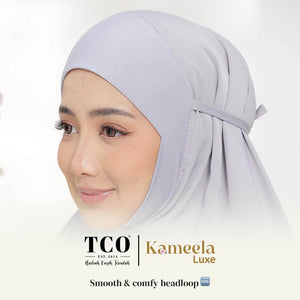 Telekung Kameela Luxe in Dusty Rose