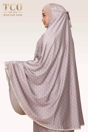Telekung Travel Ezi Damask