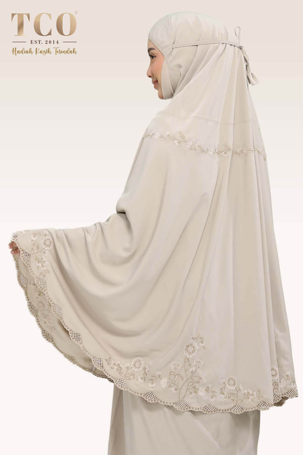 Telekung Windy Luxe in Hazel Wood