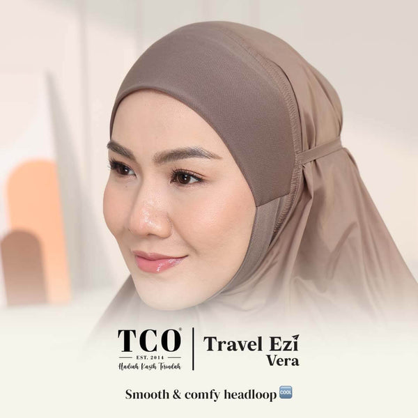 Telekung Travel Ezi Vera in Green