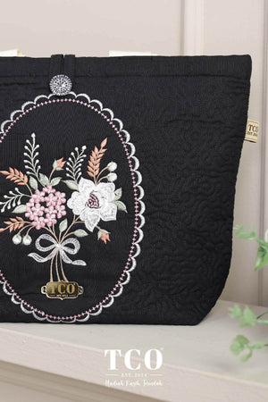 Seri Maya Bag & Mini Sajaddah in Classic Black
