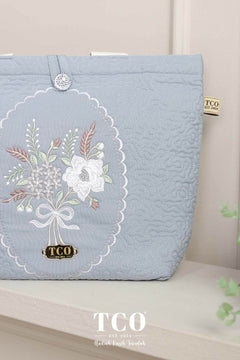 Seri Maya Bag & Mini Sajaddah in Smoky Bluish