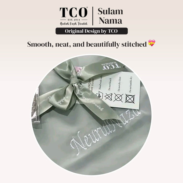 [ADD-ON] TCO Exclusive Name Embroidery