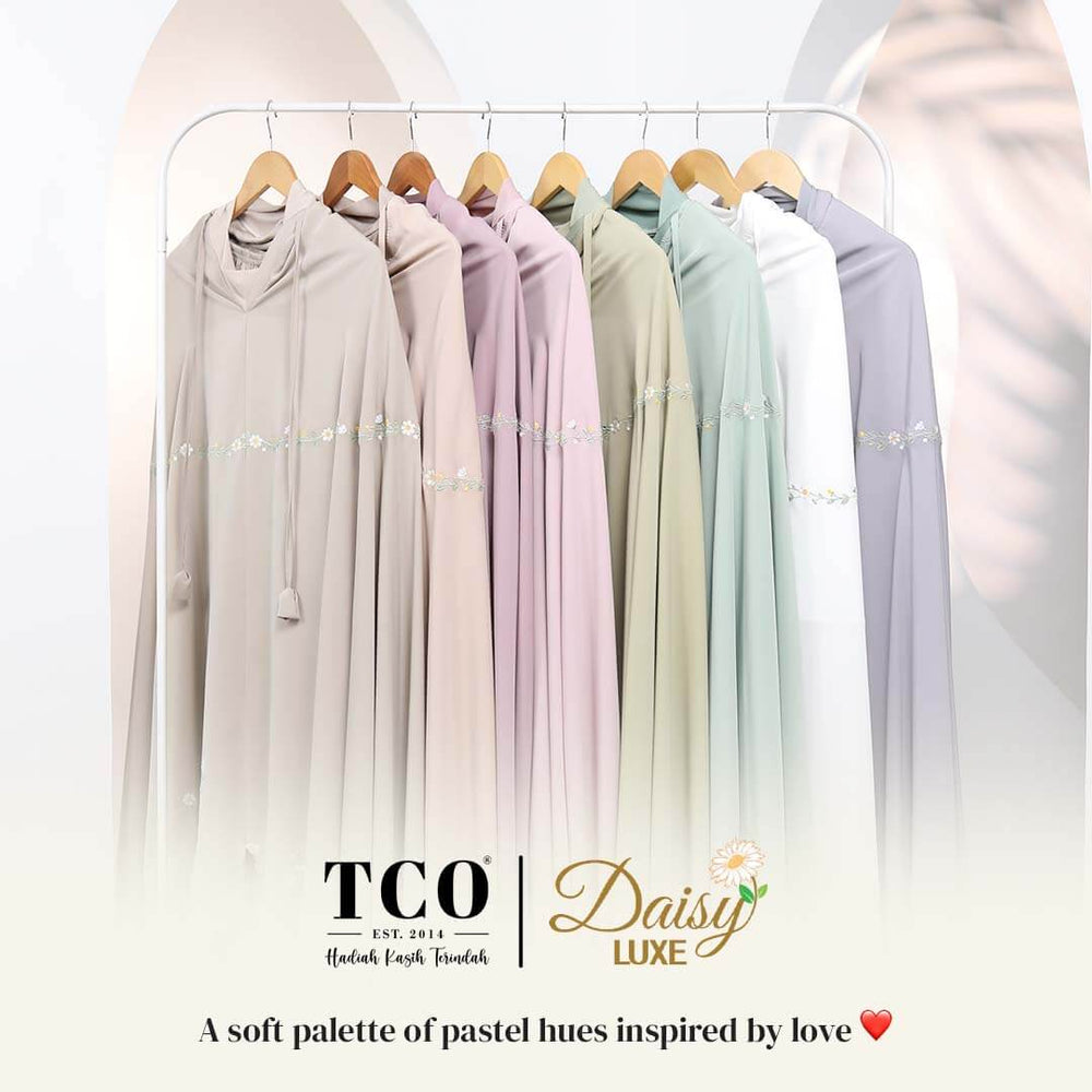 Telekung Daisy Luxe