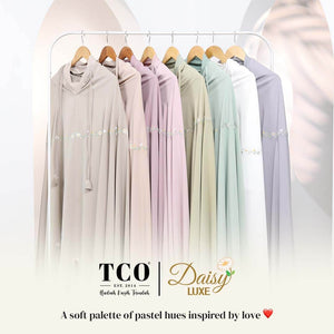 Telekung Daisy Luxe in Hazel Wood