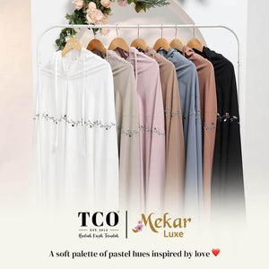 Telekung Mekar Luxe in Hazel Wood