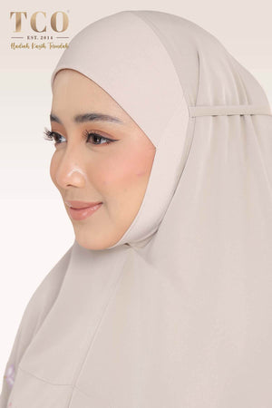 [LIMITED] Telekung Blossom Luxe in Hazel Wood