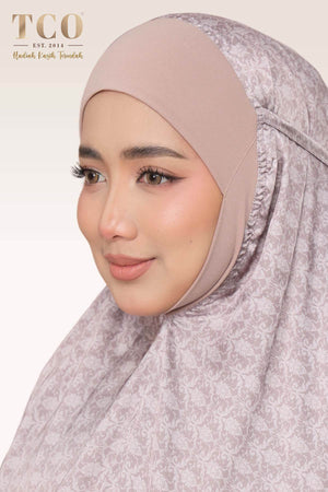 Telekung Travel Ezi Damask