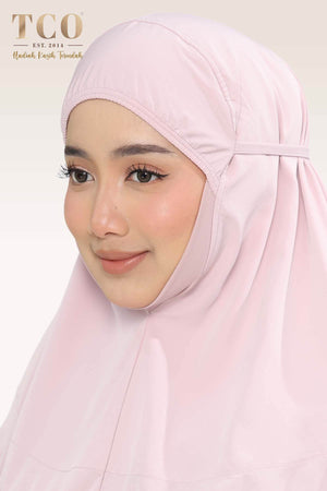Telekung Windy Luxe in Dusty Rose
