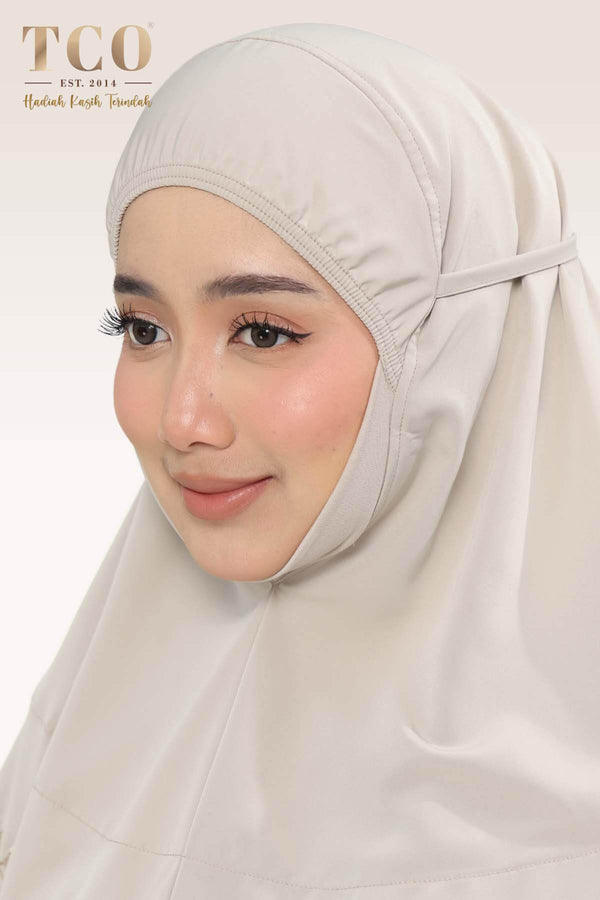 Telekung Windy Luxe in Hazel Wood