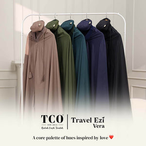 Telekung Travel Ezi Vera in Green