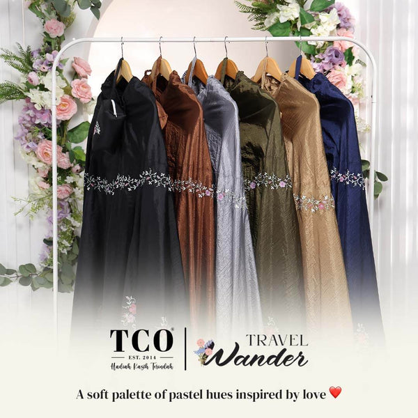 Telekung Travel Wander in Army Green