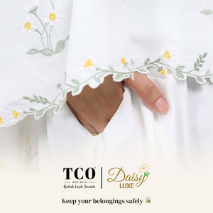 Telekung Daisy Luxe in Hazel Wood