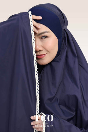 Telekung Travel Ezi Vera in Blue