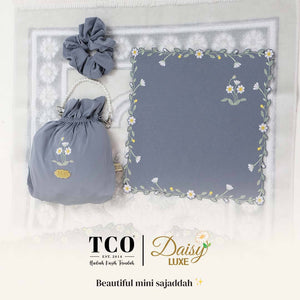 Telekung Daisy Luxe in Hazel Wood