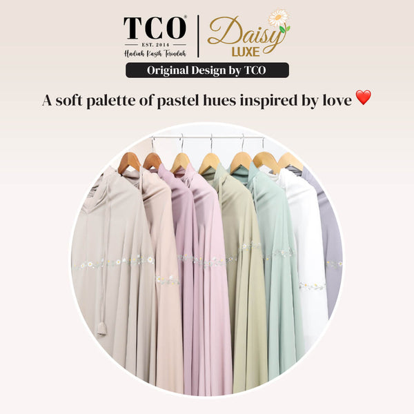 Telekung Daisy Luxe