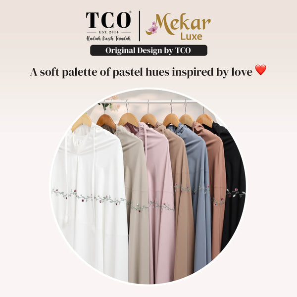 Telekung Mekar Luxe