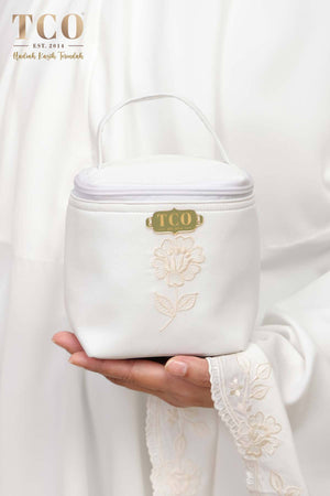 Nawa Mini Telekung in Off White