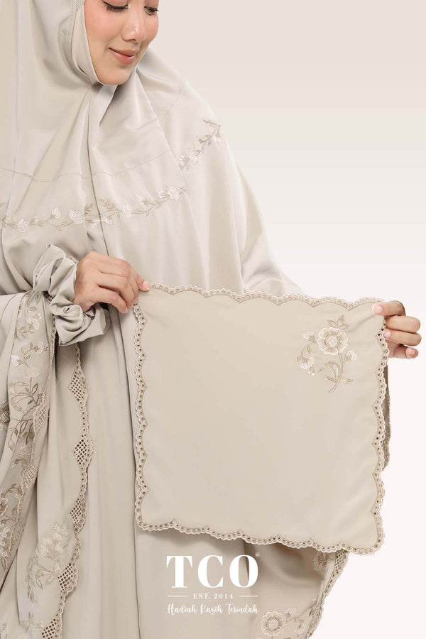 Telekung Windy Luxe in Hazel Wood