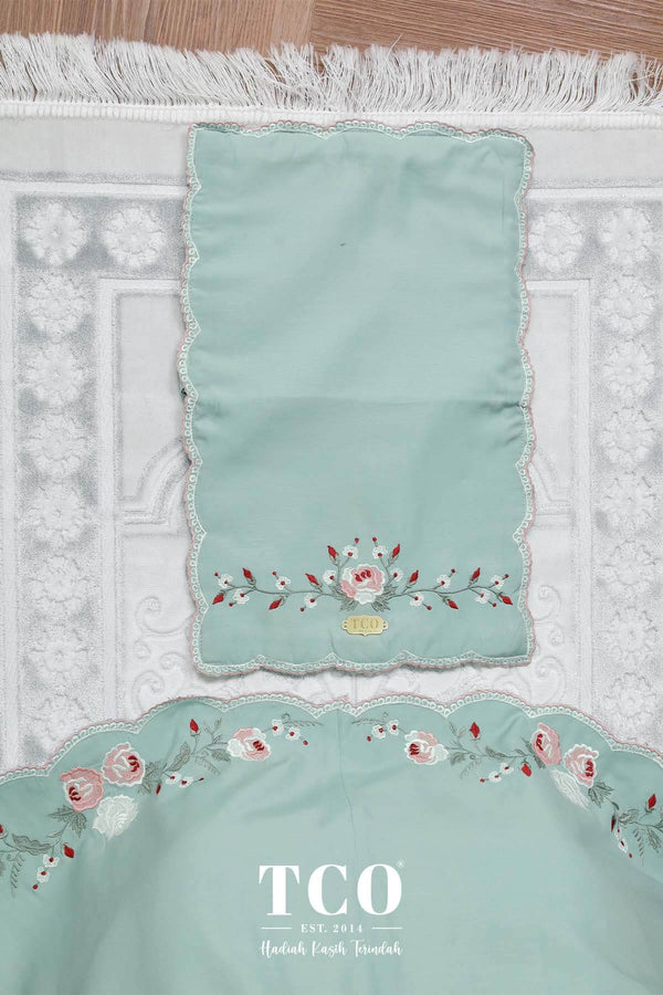 Telekung Pearl Rosabella in Dusty Sky