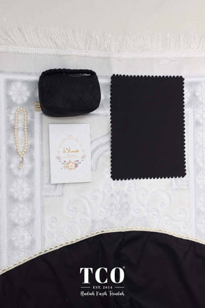 Telekung Travel Ezi Vera in Black