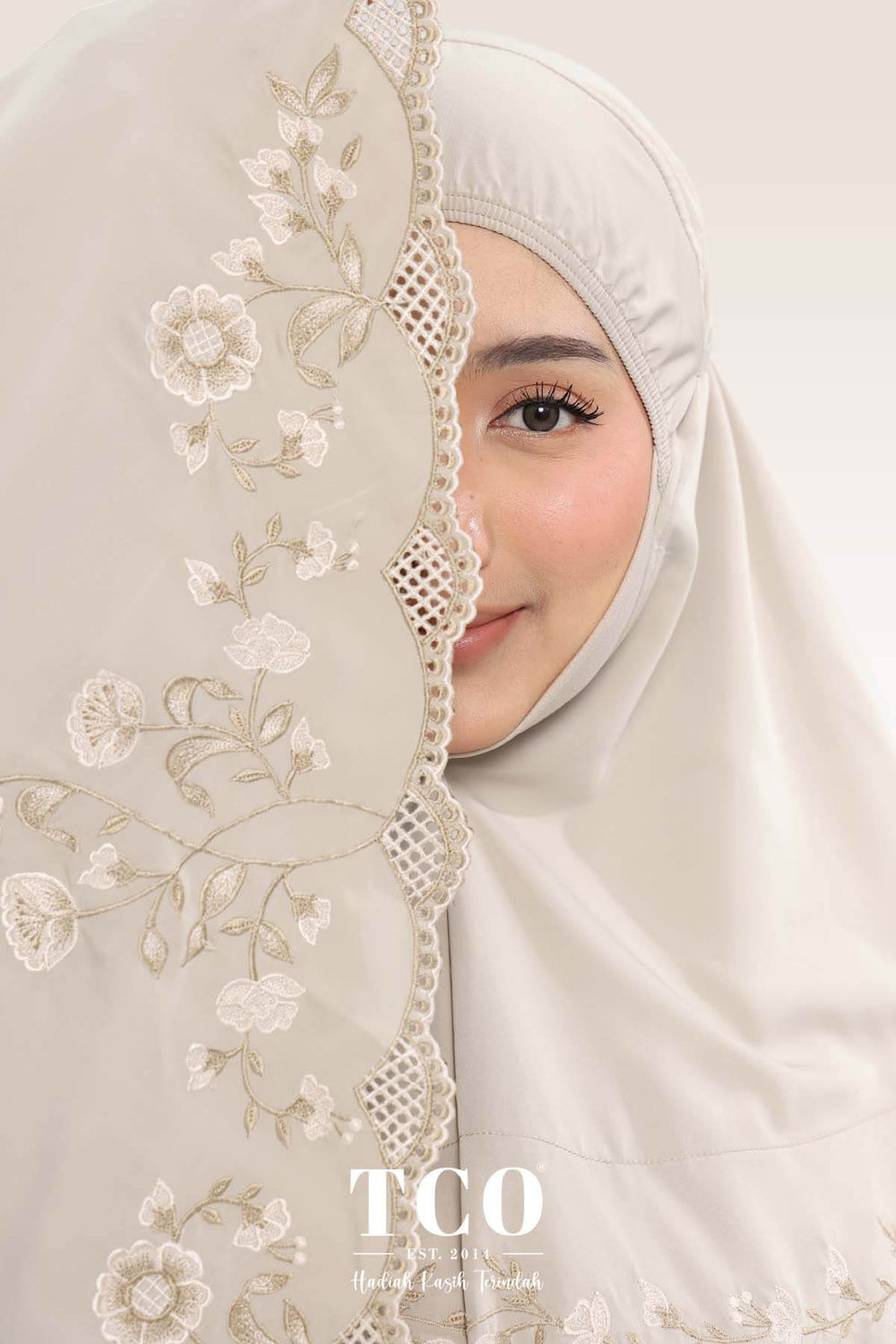 Telekung Windy Luxe in Hazel Wood