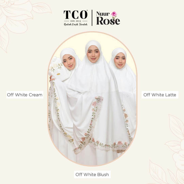 Telekung Nuur Rose