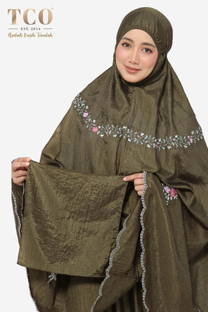 Telekung Travel Wander in Army Green