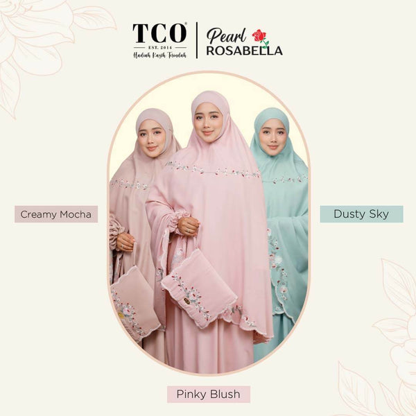 Telekung Pearl Rosabella