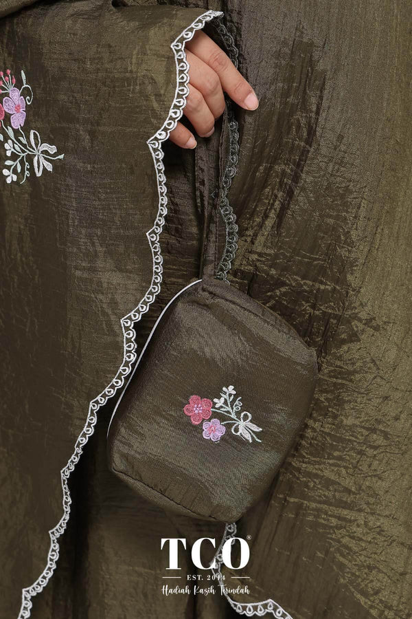 Telekung Travel Wander in Army Green